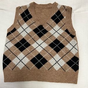 COPY - Checkered Sweater Vest